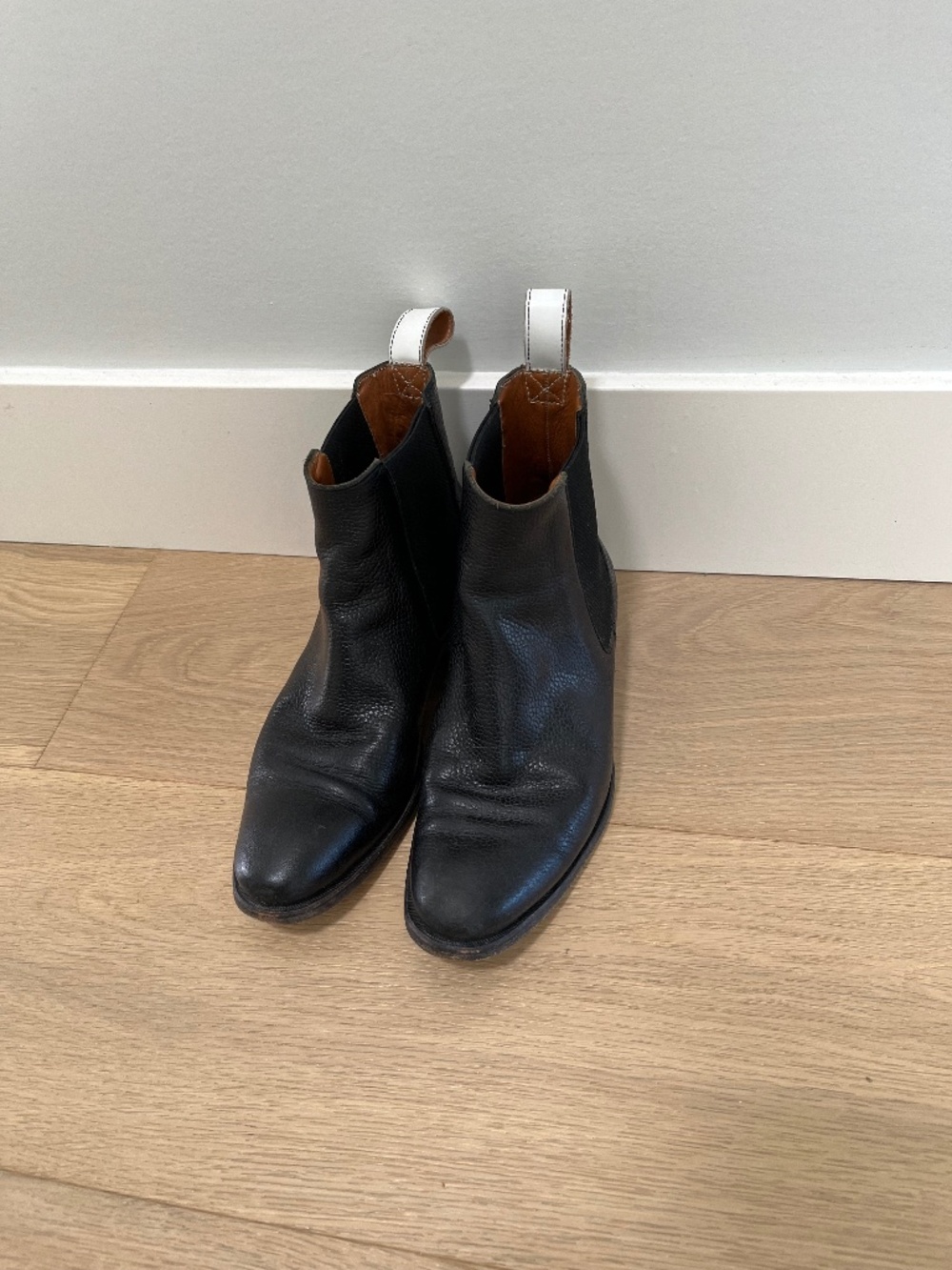 Black Gravity Pope Boots - Size 5.5